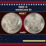 1883-o Morgan Dollar $1 Grades ms62+