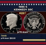 1985-s Proof Kennedy Half Dollar 50c pr70 dcam SEGS