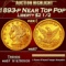 1893-p Gold Liberty Quarter Eagle Near Top Pop $2 1/2 ms67 SEGS
