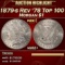 1879-s Rev '78 Top 100 Morgan Dollar $1 ms62+ USCG