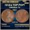 1912-s Lincoln Cent TOP POP! 1c ms66 bn SEGS