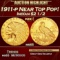 1911-p Gold Indian Quarter Eagle Near Top Pop! $2 1/2 ms65 SEGS