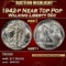 1942-p Walking Liberty Half Dollar Near Top Pop 50c ms67+ SEGS