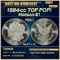 1884-cc Morgan Dollar TOP POP! $1 ms67+ pl SEGS