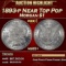 1893-p Morgan Dollar Near Top Pop $1 Grades ms65+