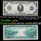 1914 $10 Large Size Blue Seal Federal Reserve Note Kansas City, MO Grades xf+ FR-941
