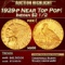 1929-p Gold Indian Quarter Eagle Near Top Pop! $2 1/2 ms66 SEGS