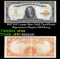 1907 $10 Large Size Gold Certificate Grades xf Signatures Napier/McClung
