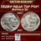 PCGS 1928-p Buffalo Nickel Near Top Pop! 5c ms67 PCGS