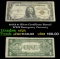 1935A $1 Silver Certificate Hawaii WWII Emergency Currency Grades vf+