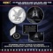 US Space Force USSF 1oz Pure .999 Fine Silver Eagle $1 w/ Box & COA Grades Other Toy