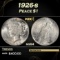 1926-s Peace Dollar $1 Grades ms64