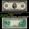 1914 $5 Large Size Blue Seal Federal Reserve Note Kansas City, MO Grades xf FR-881