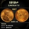 1918-p Lincoln Cent 1c Grades ms65+ rd