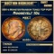 1951-s Roosevelt Dime Monster Rainbow Toned TOP POP! 10c ms68+ SEGS