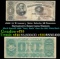1890 $1 Treasury Note Edwin M Stanton Grades vf+ Signatures Rosecrans/Huston