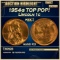 1954-s Lincoln Cent TOP POP! 1c ms68 RD SEGS