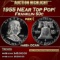 1955 Proof Franklin Half Dollar NEar Top Pop! 50c pr68+ DCAM SEGS
