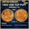 1909 VDB Lincoln Cent TOP POP! 1c ms68 rd SEGS