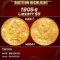 1905-s Gold Liberty Half Eagle $5 ms64+ SEGS