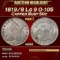 1819/8 Lg 9 Capped Bust Half Dollar O-105 50c ms62 USCG