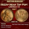 1923-p Lincoln Cent Near Top Pop! 1c ms67 rd SEGS