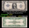 1923 $1 large size Silver Certificate Grades vf+ Signatures Woods/White