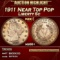 1911 Liberty Nickel Near Top Pop 5c ms66+ SEGS