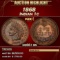 1868 Indian Cent 1c Grades ms66+ bn