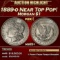 1889-o Morgan Dollar Near Top Pop! $1 ms65+ SEGS