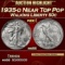 1935-d Walking Liberty Half Dollar Near Top Pop 50c ms66 SEGS