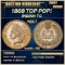 1868 Indian Cent TOP POP! 1c ms66+ RB SEGS