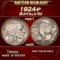 1924-p Buffalo Nickel 5c ms65 SEGS