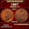 1867 Indian Cent 1c ms66 rb SEGS