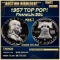 1957 Proof Franklin Half Dollar TOP POP! 50c pr69 DCAM SEGS