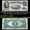 1917 $2 Large Size Legal Tender Note Thomas Jefferson Grades Select AU Signatures Speelman/White