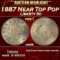 1887 Liberty Nickel Near Top Pop 5c ms66 SEGS