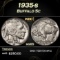 1935-s Buffalo Nickel 5c Grades ms65