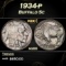 1934-p Buffalo Nickel 5c Grades ms66