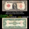 1923 $1 United States Note Grades vf+ Signatures Speelman/White