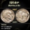 1914-p Buffalo Nickel 5c Grades ms65+