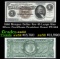 1886 $5 Large Size Silver Certificate Morgan Dollar Rev President Grant Grades Select AU FR-264