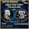 1963 Proof Franklin Half Dollar TOP POP! 50c pr69 DCAM SEGS