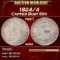 1824/4 Capped Bust Half Dollar 50c ms62 USCG