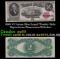 1880 $2 Large Size Legal Tender Note Grades Select AU Signatures Rosecrans/Nebeker