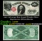 1917 $1 Large Size Legal Tender Note Grades Choice AU Signatures Elliott/Burke