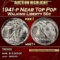 1941-p Walking Liberty Half Dollar Near Top Pop 50c ms67+ SEGS