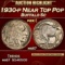 1930-p Buffalo Nickel Near Top Pop 5c ms67 SEGS