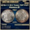 1878-p 7/8tf Morgan Dollar Toned TOP POP! $1 ms66+ SEGS
