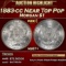 1883-cc Morgan Dollar Near Top Pop $1 ms67+ SEGS